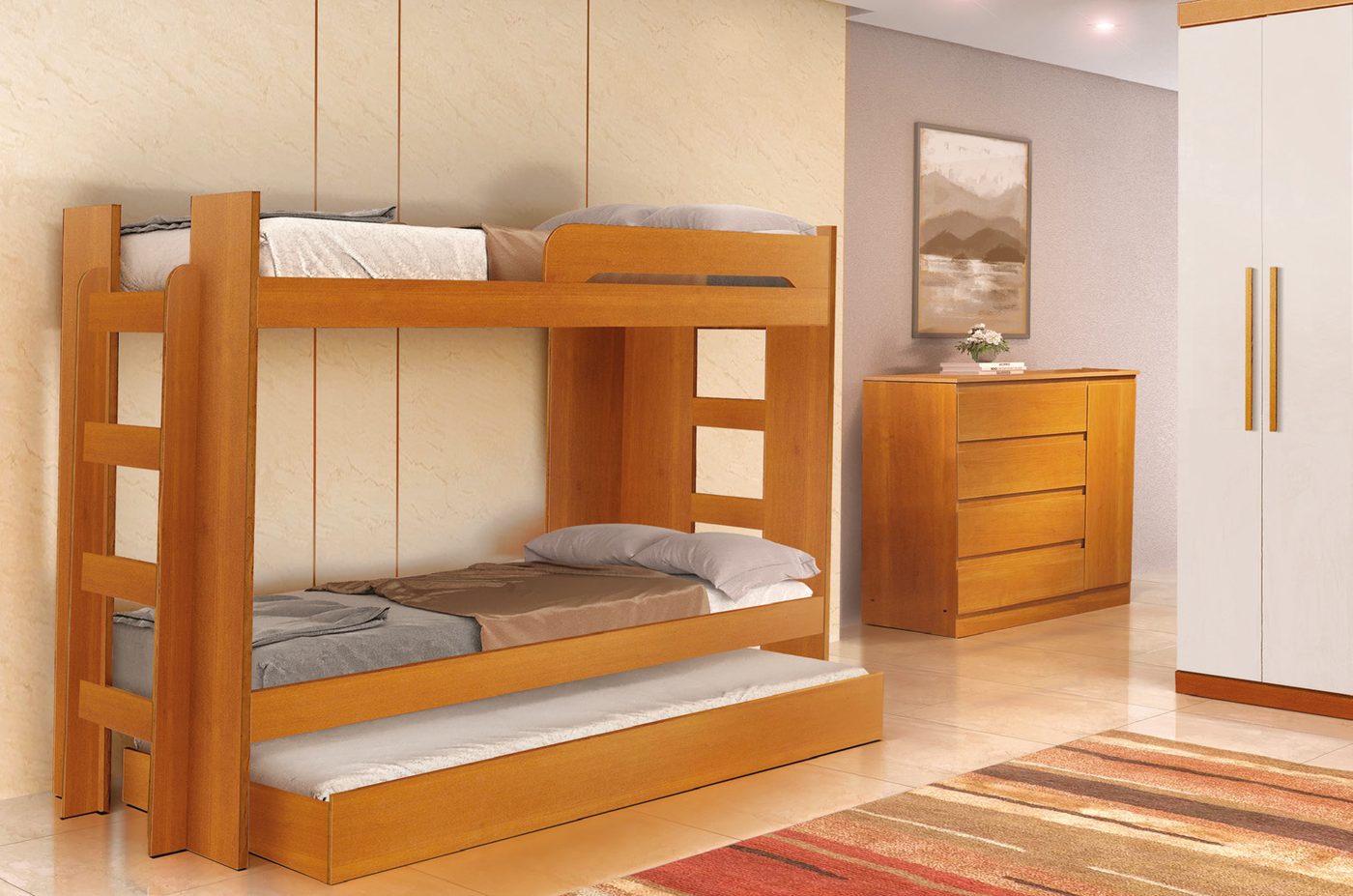 Beliche 125 e Cama Auxiliar 125