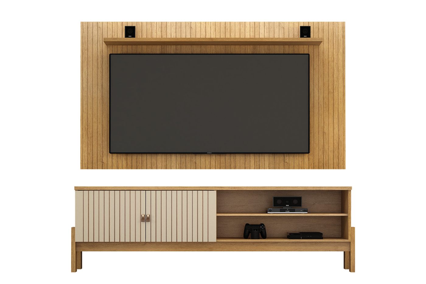 Painel Tiradentes e Rack Ouro Preto