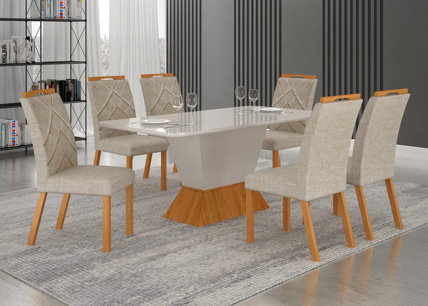 Sala de Jantar Larissa 1,80m