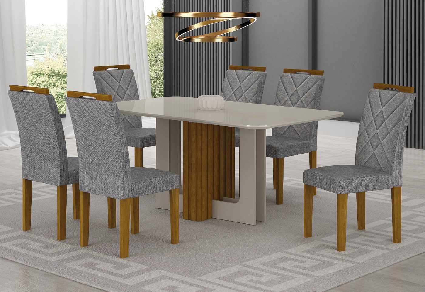 Sala de Jantar Sofia 1,60m