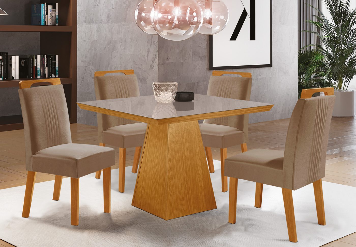 Sala de Jantar Prada 0,90x0,90m